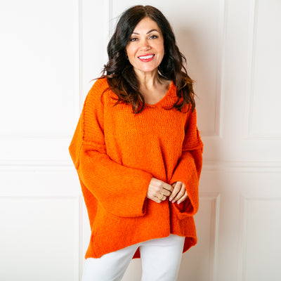 Oversized Mohair Blend Jumper